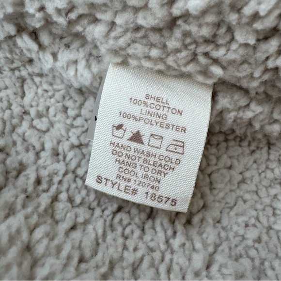 🆕 Mystree Fleece Lined Cozy Camo Jacket Sz S - Picture 9 of 10